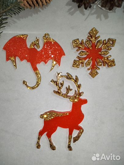 Елочные игрушки набор