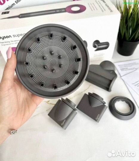 Фен Dyson Supersonic HD08 1:1 Фуксия - Розовый