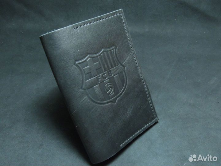 Обложка на паспорт кожа Барселона / Barcelona
