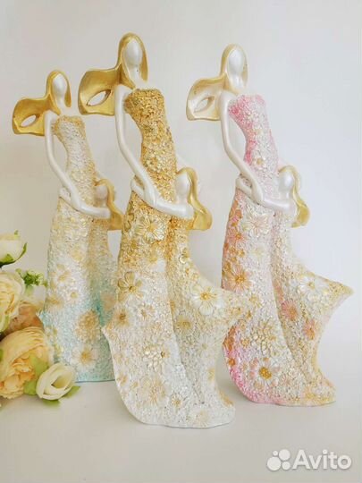 Статуэтки, бюсты, кашпо для интерьера