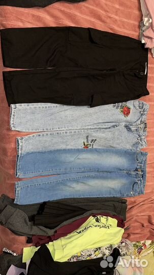 Вещи пакетом на девочку 140 146