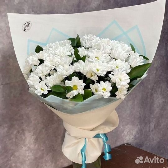 Букет Цветы Хризантемы