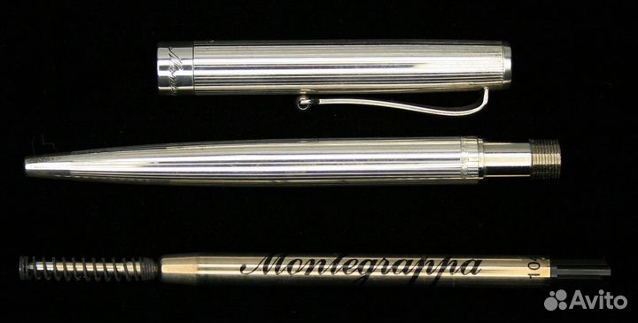 Шариковая ручка Montegrappa серебро