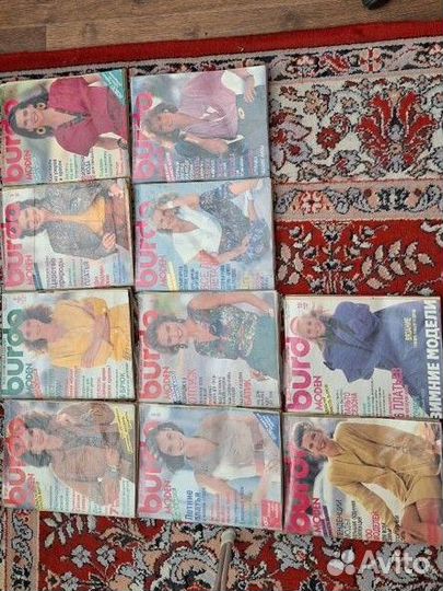 Журналы бурда 1988-1994,2003-2007