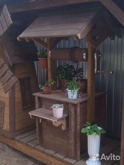 Двери, садовый декор