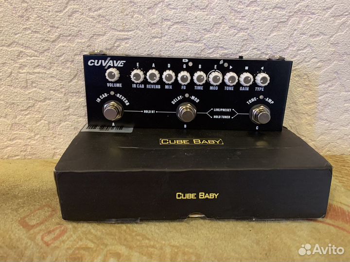Гитарный процессор cuvave cube baby