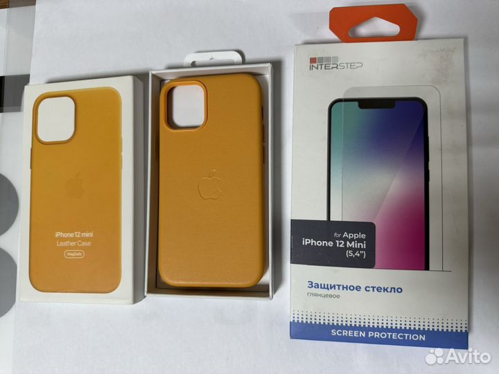 Чехол + стекло Для iPhone 12 mini
