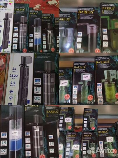 Фильтры, помпы, компрессоры, и много ещё всего