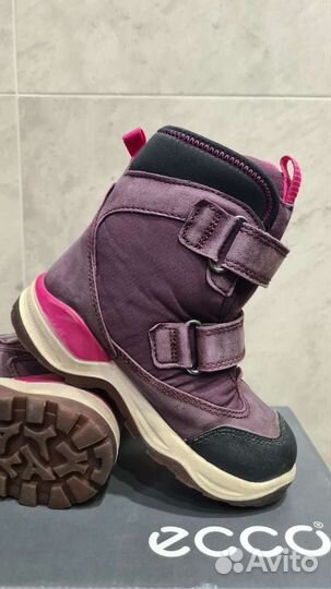 Зимние ботинки ecco для девочки