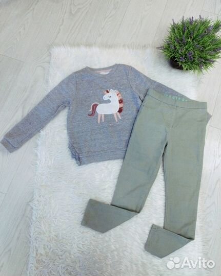 Фирменные стильный комплекты с рукавом 128-134 см