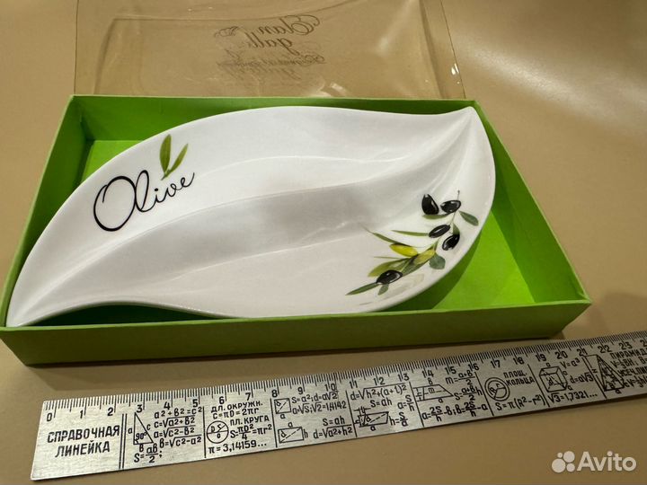 Менажница со шпажками фарфор