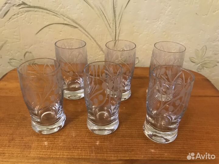 Стопки для водки 6 штук (СССР)