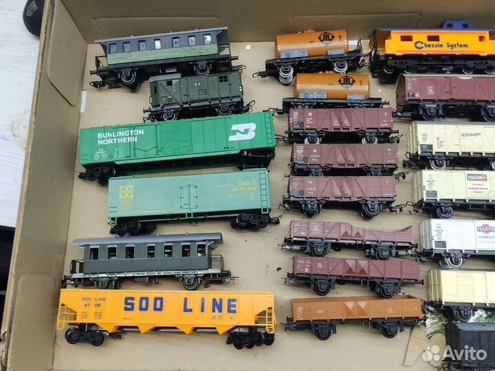 Железная дорога 16.5 мм но Вагоны.Piko.roco.mehano