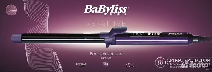 Щипцы для завивки волос Babyliss. Новые