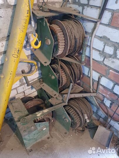 Лебедка ручная барабанная 0,5т