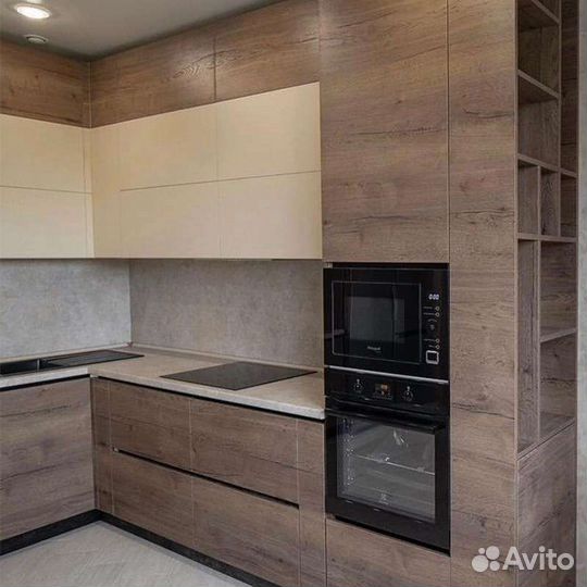 Кухни на заказ современный дизайн Н1