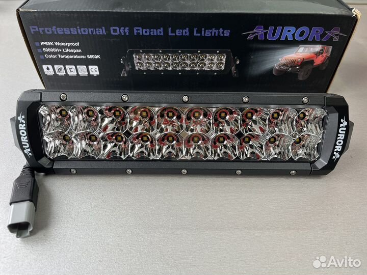 Светодиодная фара Aurora Балка ALO-D5D-10 100W