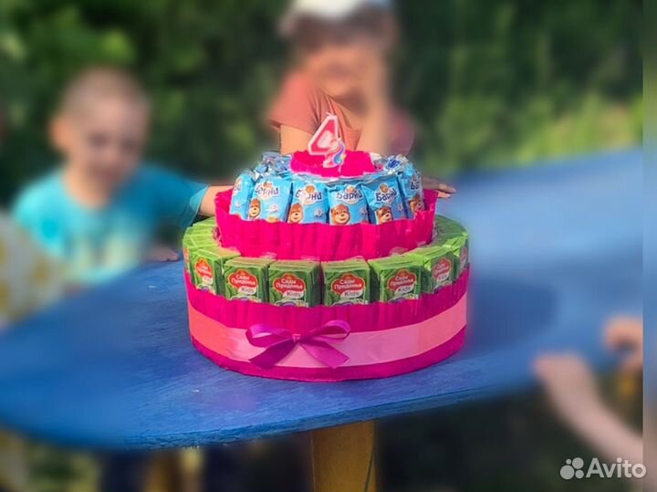 Сладкие букеты, подарок учителю на 1 сентября