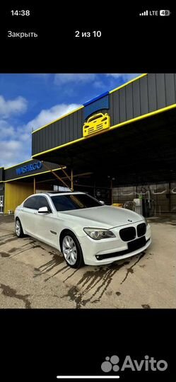 BMW 7 серия 4.4 AT, 2009, 269 933 км
