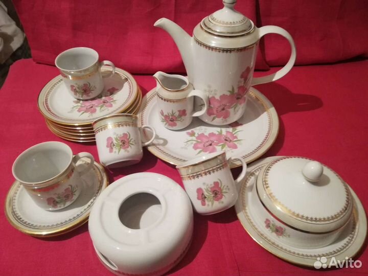 Кофейный сервиз с подогревом Kahla