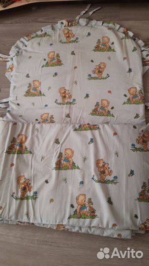 Бортики в кроватку