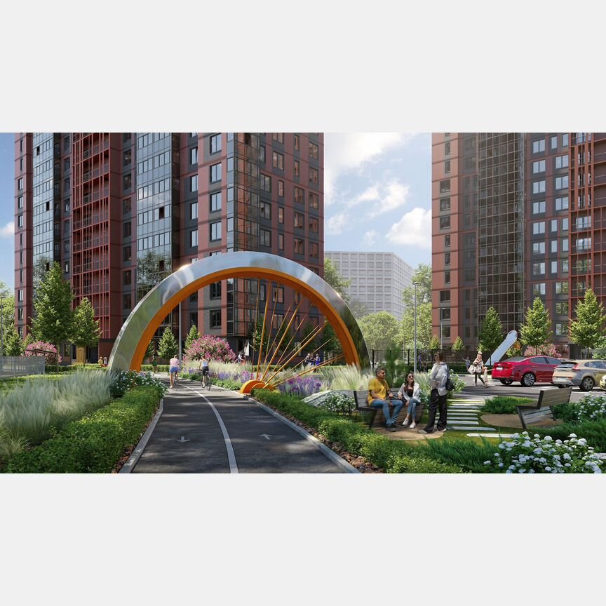 1-к. квартира, 36,3 м², 17/23 эт.