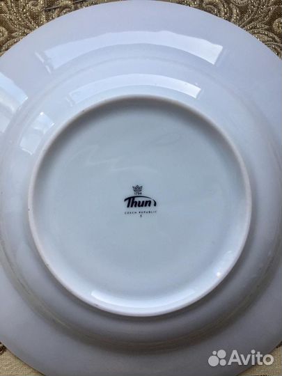 Тарелка/Чехия/Мейсенский букет