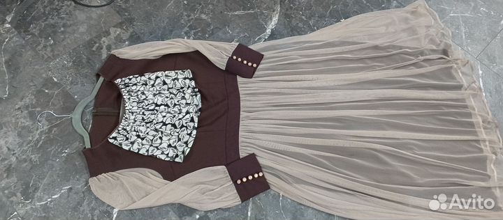 Винтажное платье Франция 44-46