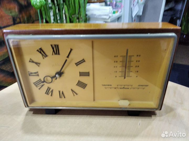 Часы маяк весна янтарь СССР