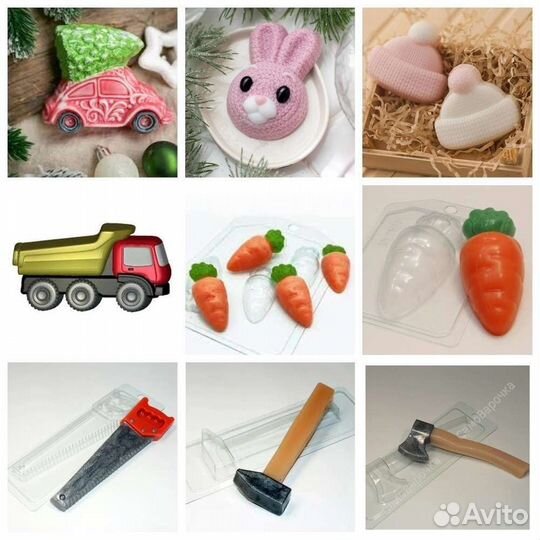 Формы для мыла