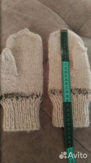 Шерстяные носки и варежки, перчатки