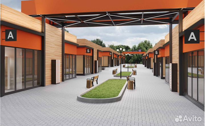 Магазин одежды на МКАД