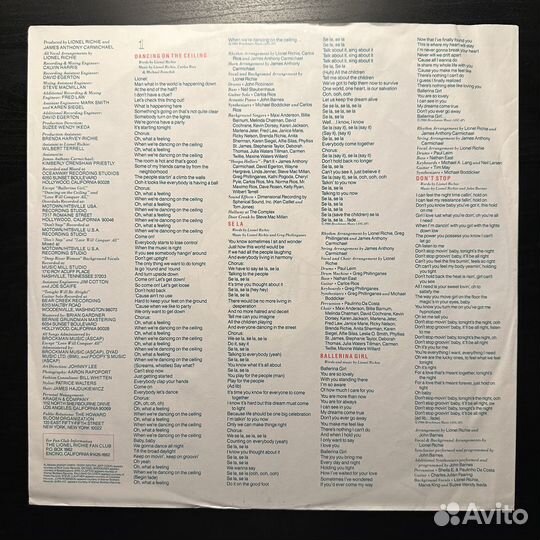 Lionel Richie – Dancing On The Ceiling (1986г.)