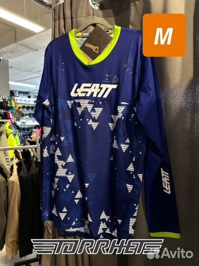 Мр. Джерси Leatt Moto 4.5 Enduro Jersey Blue