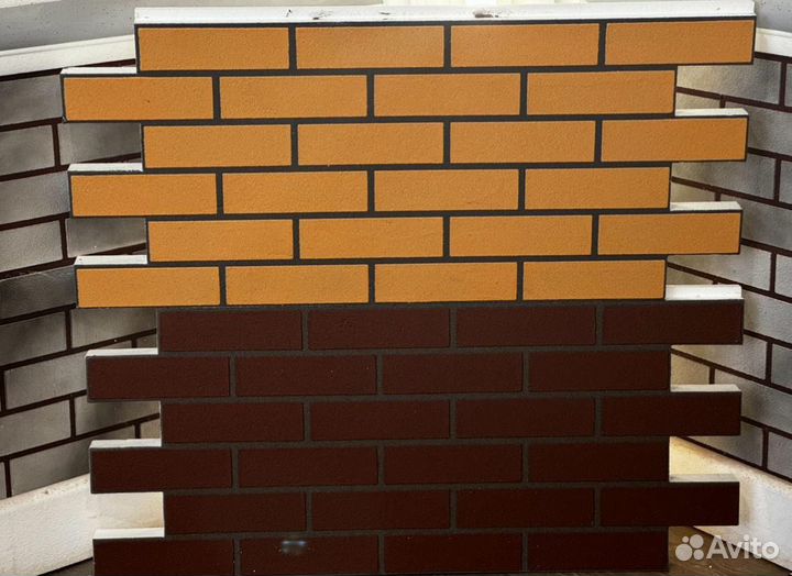 Фасадные термопанели под кирпич
