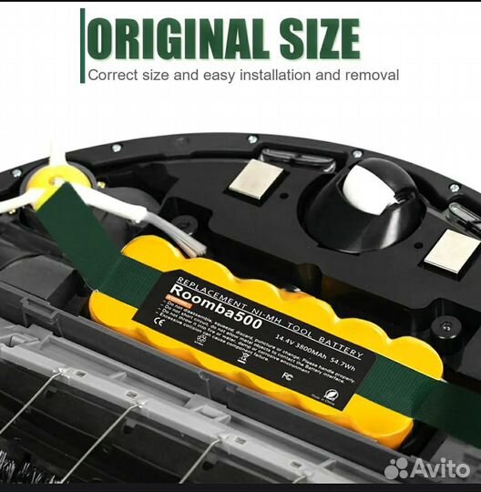 Аккумулятор для iRobot roomba