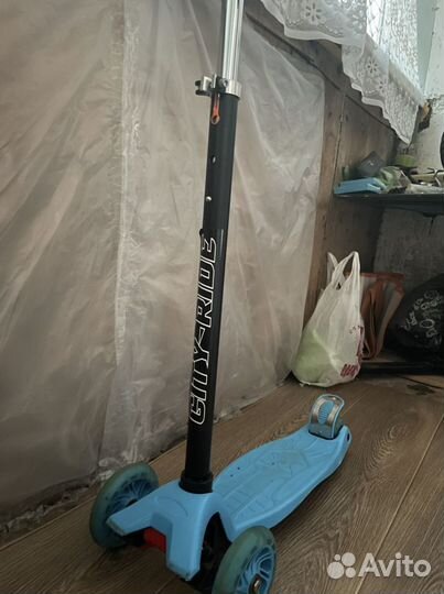 Самокат детский трехколесный бу