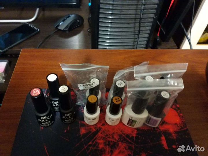 Уф лампа для ногтей + аксессуары