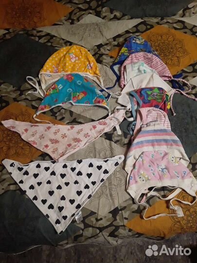 Чепчики для новорожденного малыша