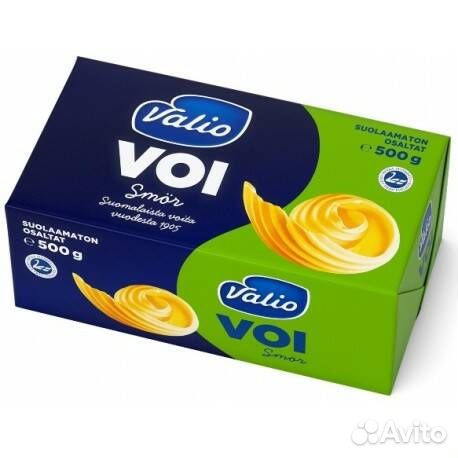 Сливочное масло валио valio 500G несоленое