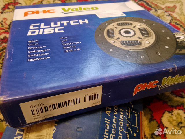 Диск сцепления BMW E34 PHC valeo BZ-03
