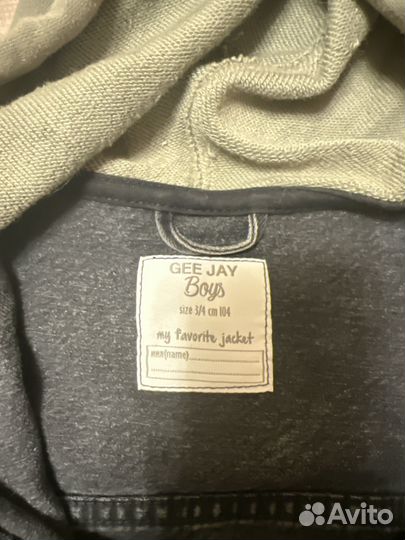 Джинсовый костюм для мальчика 104