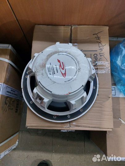 Сабвуфер морской Алпайн Swr-M100 влагостойкий