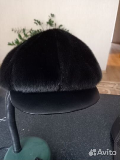 Меховая мужская кепка из нерпы