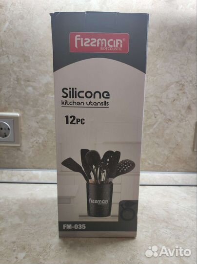 Кухонный набор принадлежностей из силикона