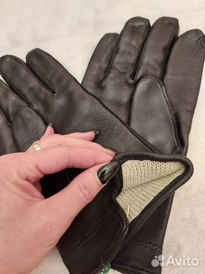 Перчатки. Размер свет.9,тем.9,5