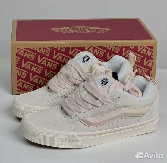 Vans Knu Skool Sorbet Pastel Pink Кеды