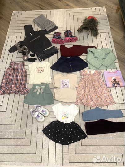 Вещи пакетом на девочку 2 года