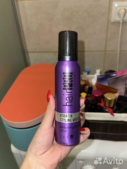 Мусс Hair Pro Keratin 4