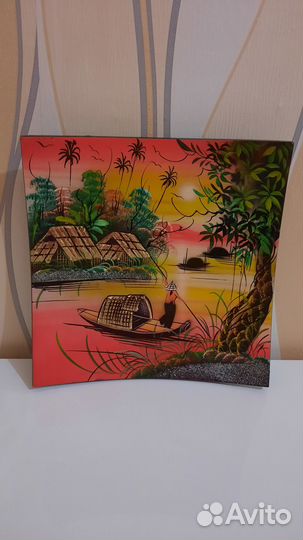 Тарелка сувенирная Вьетнам